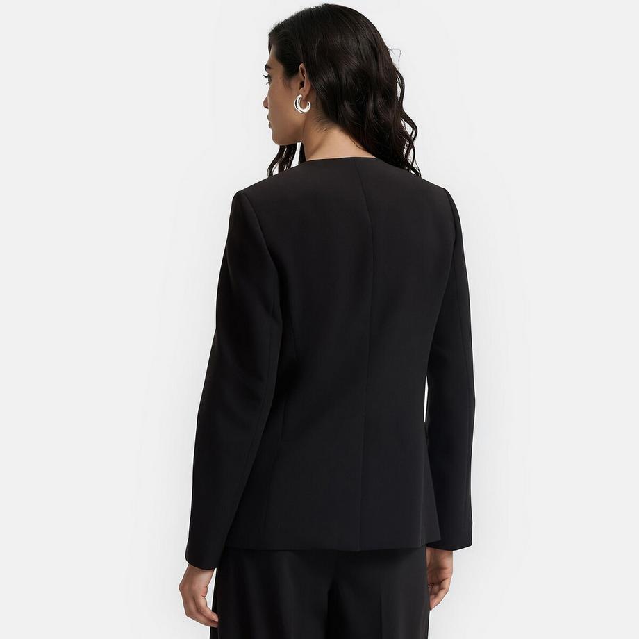 La Redoute Collections Veste col rond coupe cintrée  