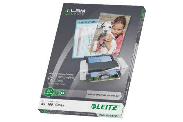 Leitz  Leitz Pochettes iLAM UDT pour plastification à chaud A5 