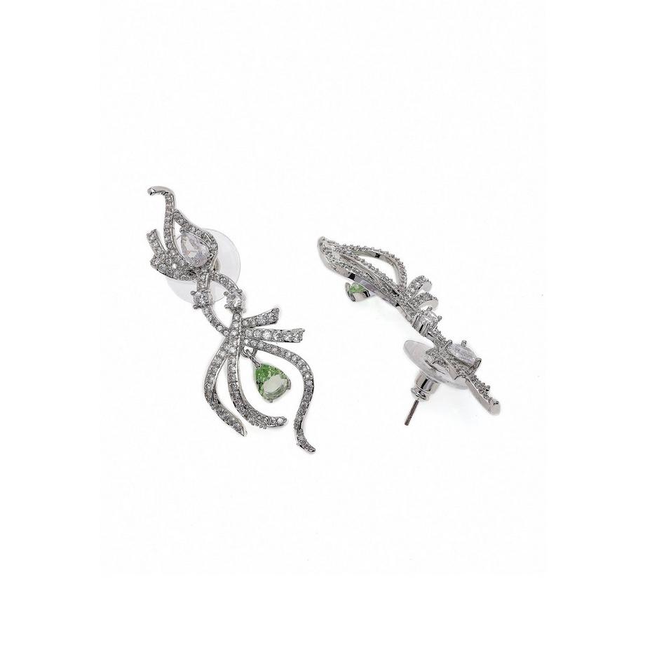 AVANT-GARDE PARIS  Boucles d'oreilles en forme de poire infini 