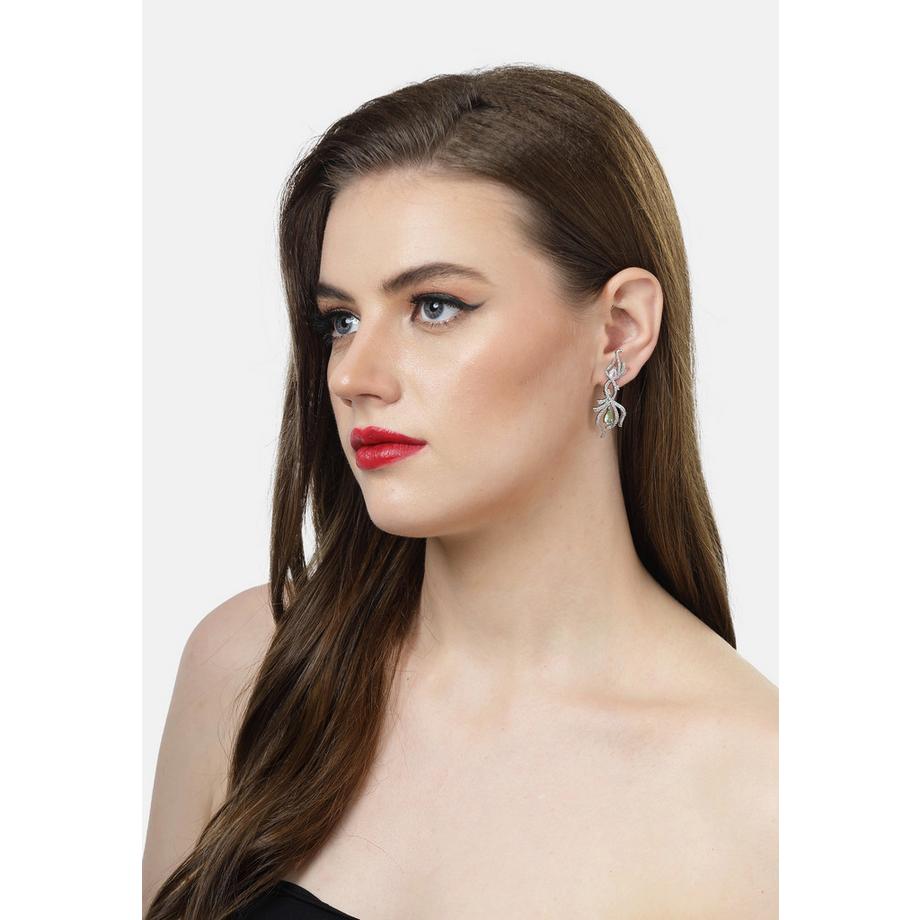 AVANT-GARDE PARIS  Boucles d'oreilles en forme de poire infini 