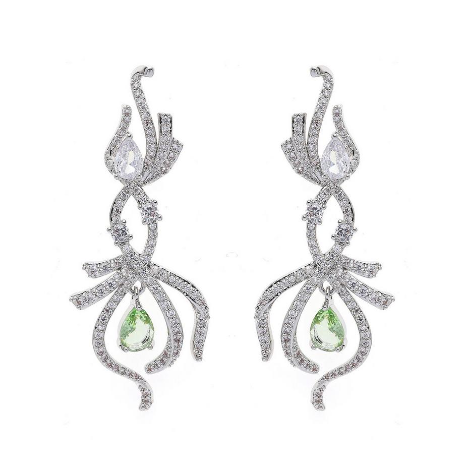 Orecchini a Forma di Pera Infinito