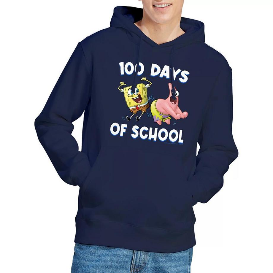 Nickelodeon 100 Days Of School Felpa Con Cappuccio Patrick Star  