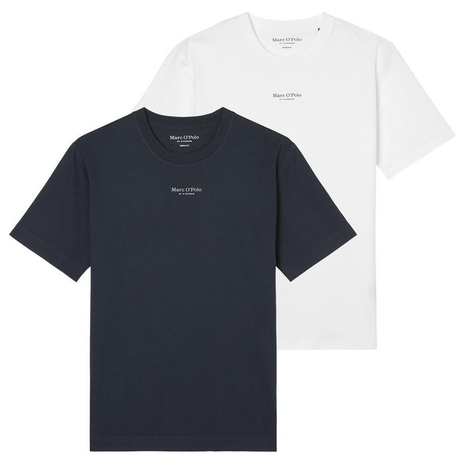 T-shirt  Paquet de 2 Confortable à porter-Medium-Logo