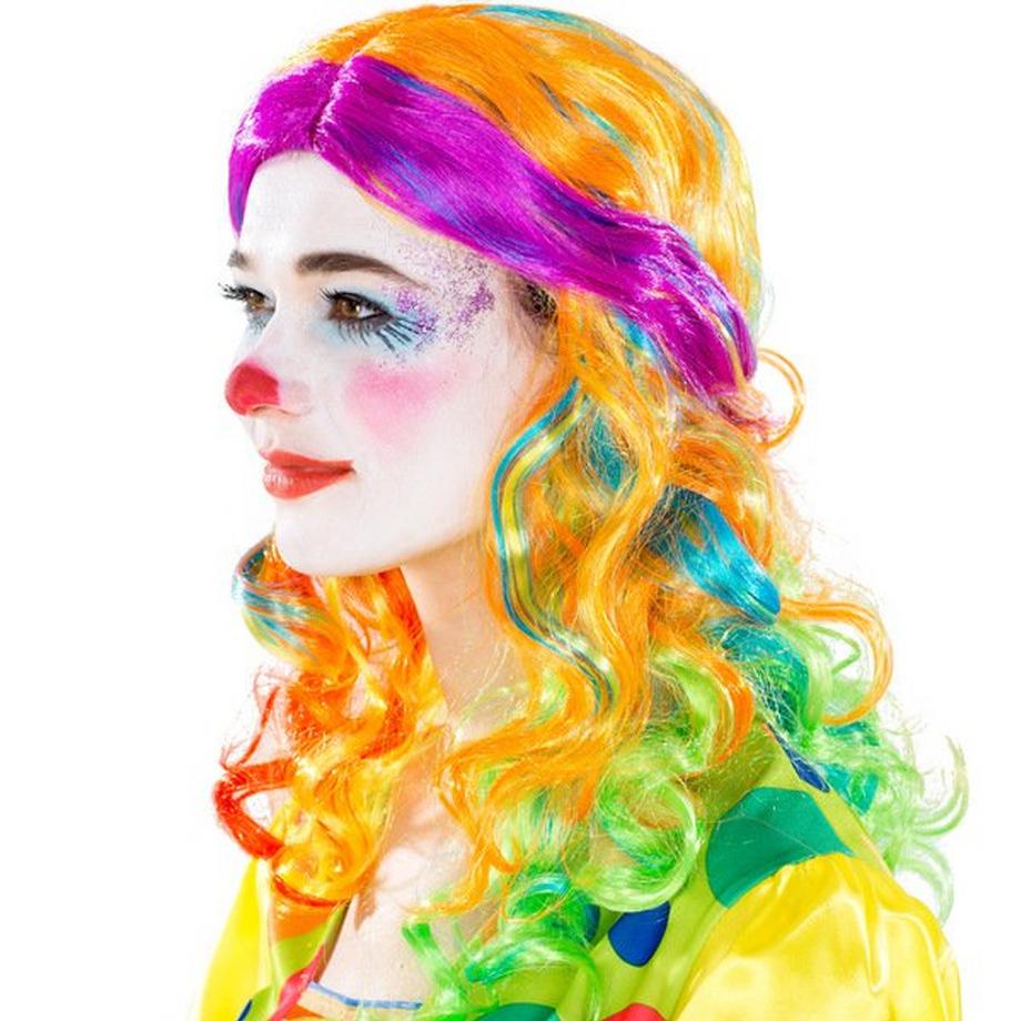 Tectake  Perücke Colour Block 