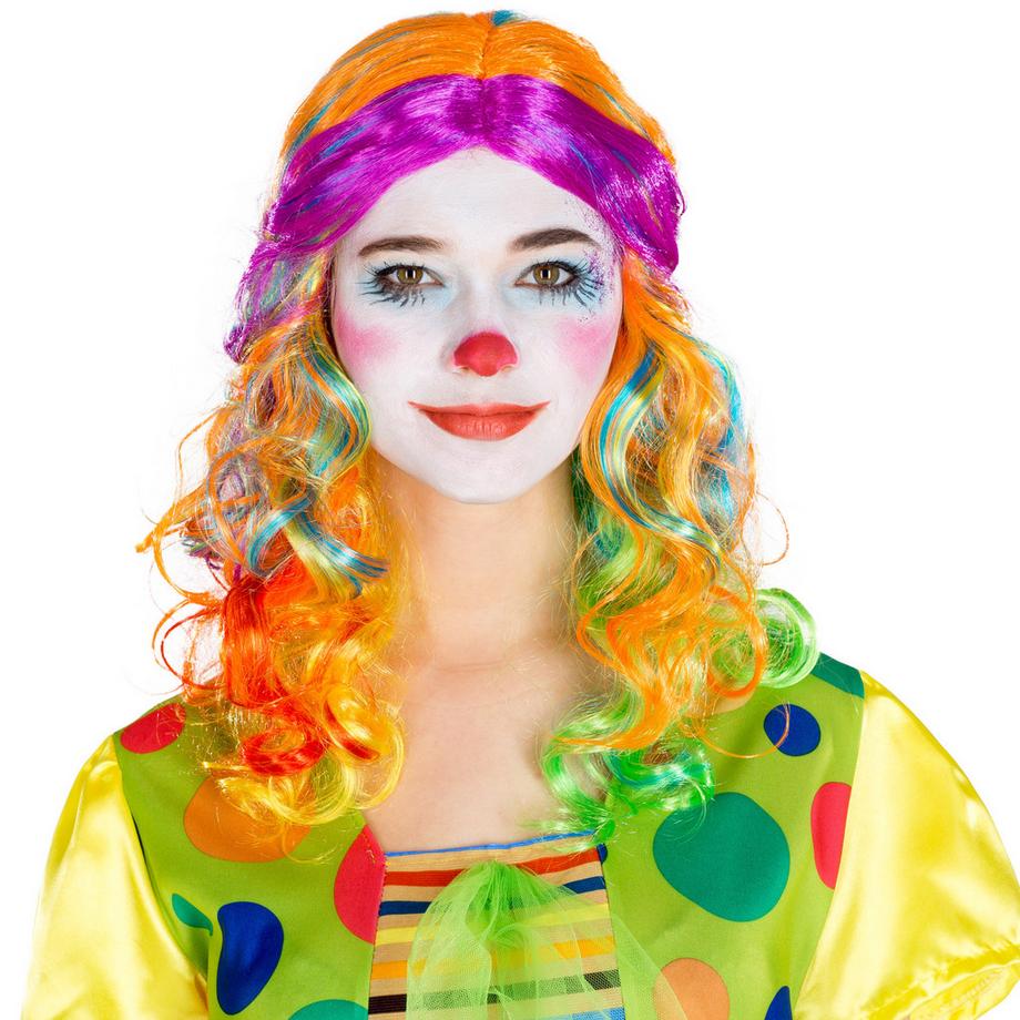 Tectake  Perücke Colour Block 