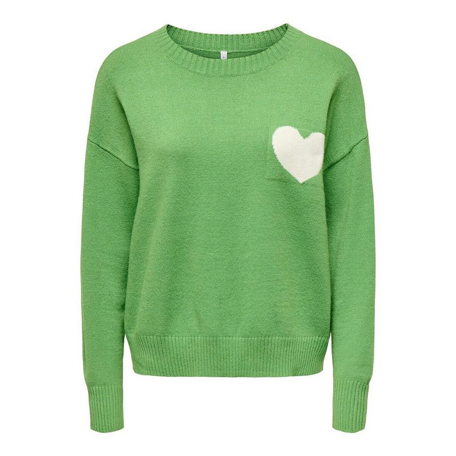 Pullover mit rundem Ausschnitt