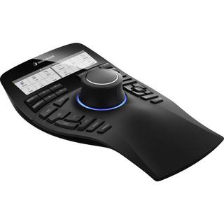 3DConnexion  SpaceMouse Enterprise Mouse 3D USB Nero 12 Tasti Display, Appoggio 