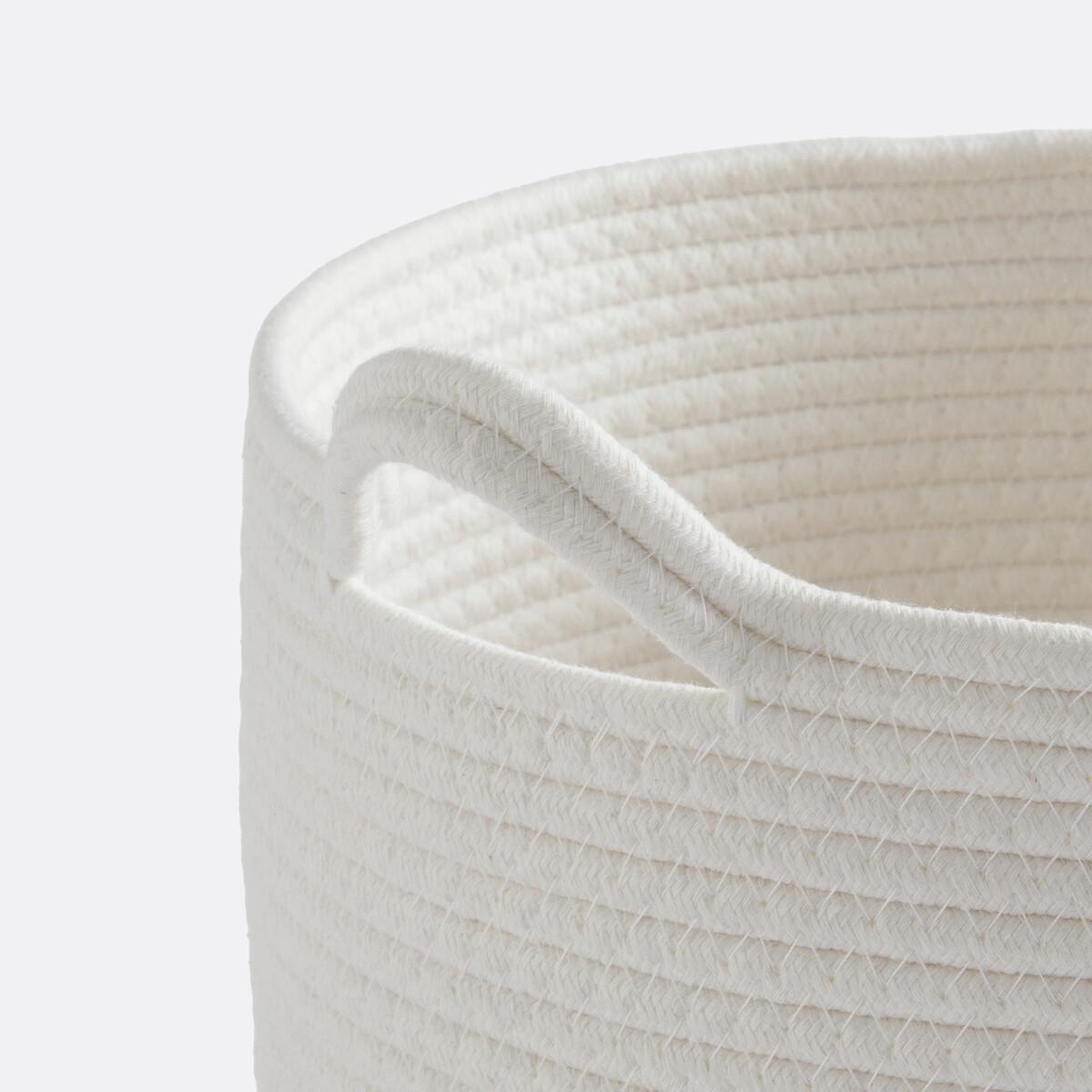 La Redoute Intérieurs Set aus 3 runden Körben Kesia mit Henkeln  