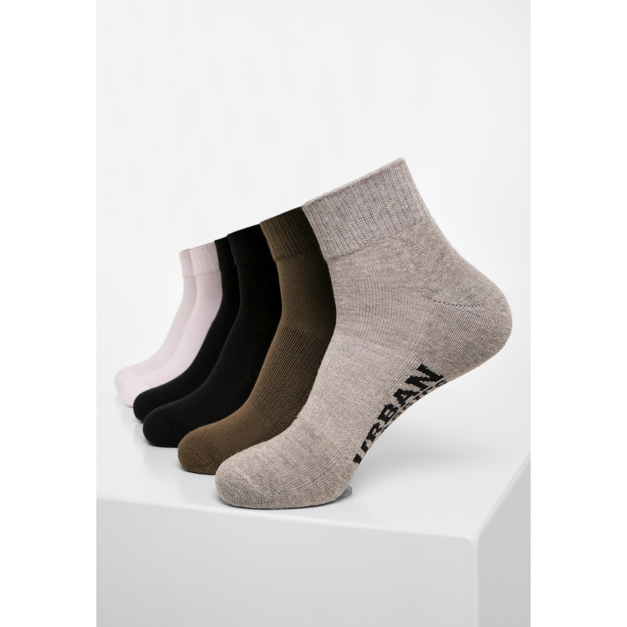 URBAN CLASSICS  chaussettes urban classic basic (x6) 