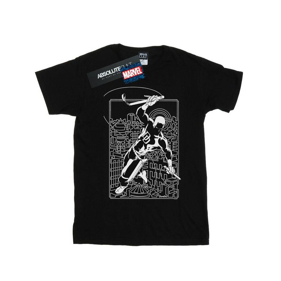 MARVEL Daredevil Cityscape T-Shirt  