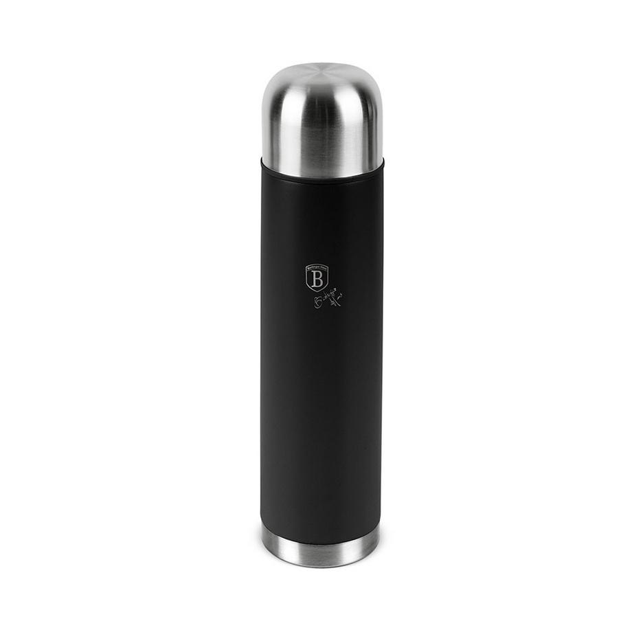 Berlinger Thermosflasche 1L Matte Black Collection  