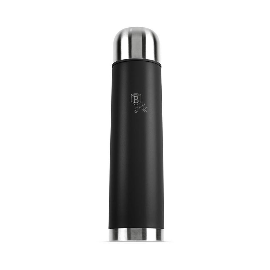 Berlinger Thermosflasche 1L Matte Black Collection  