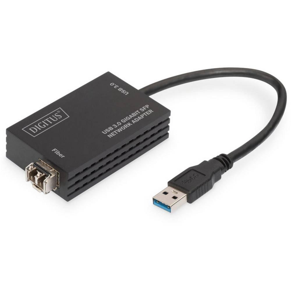 Digitus  Digitus Adaptateur Ethernet USB 3 Gigabit SFP 