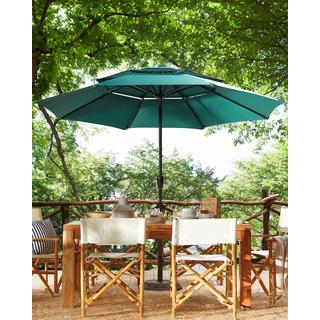 Beliani Parasol de jardin en Tissu BIBIONE  