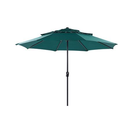 Beliani Parasol de jardin en Tissu BIBIONE  
