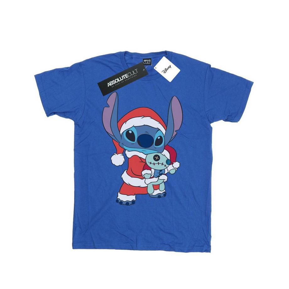 Disney Stitch T-Shirt Noël Père Noël  
