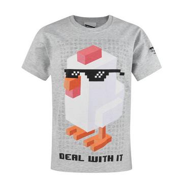 Crossy Road Official Deal With It Kurzarm TShirt