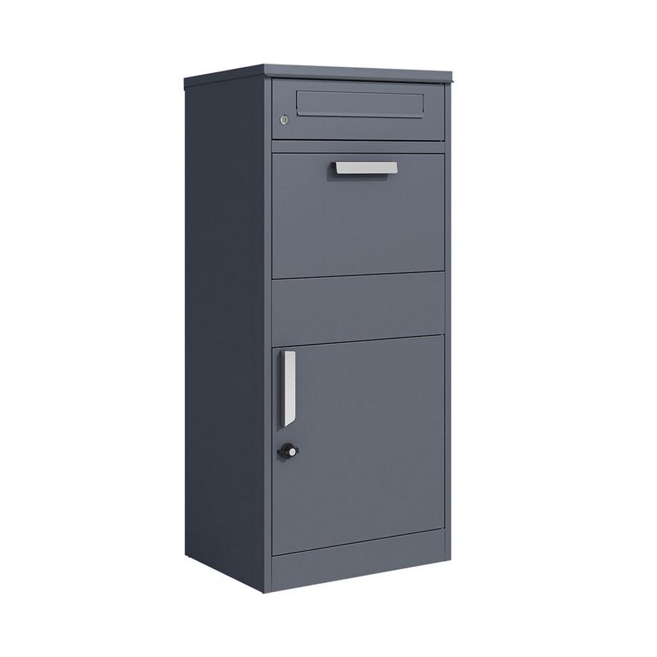 Holmberg  Paket-Briefkasten 50x38x112cm anthrazit 