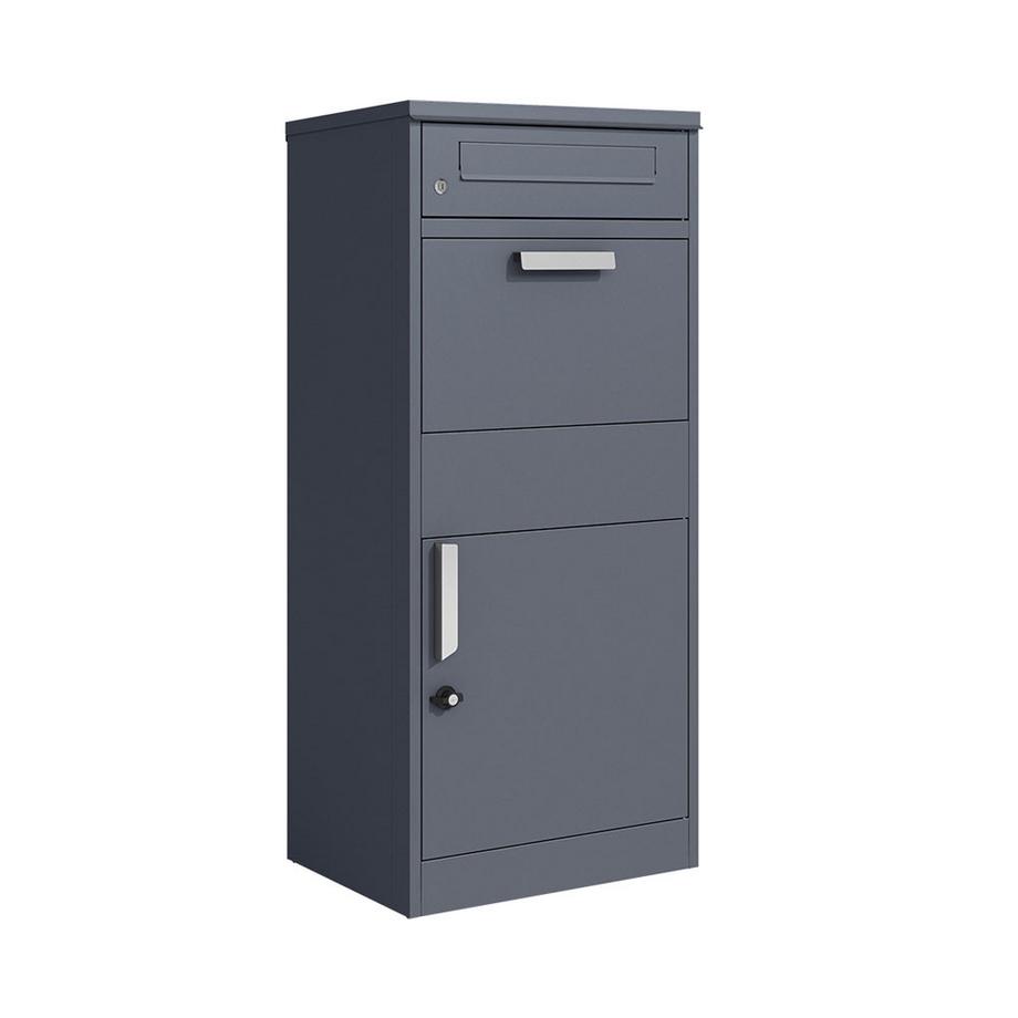 Holmberg  Paket-Briefkasten 50x38x112cm anthrazit 