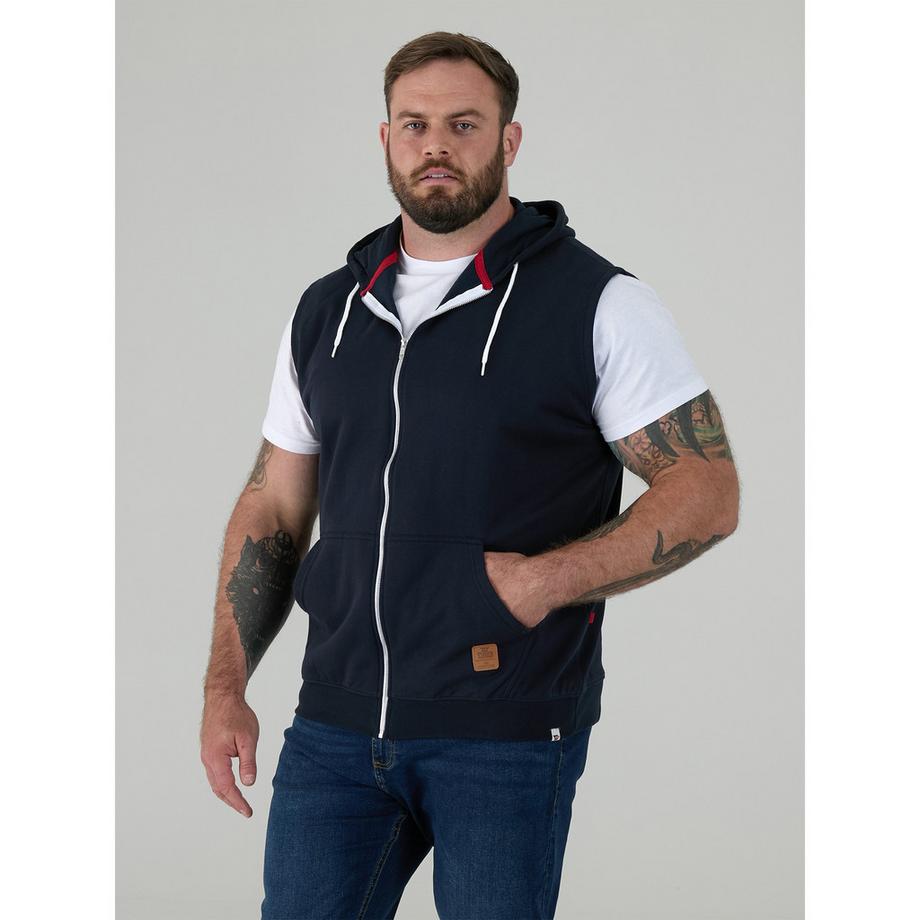 Duke Blake Felpa con cappuccio senza maniche Full Zip  