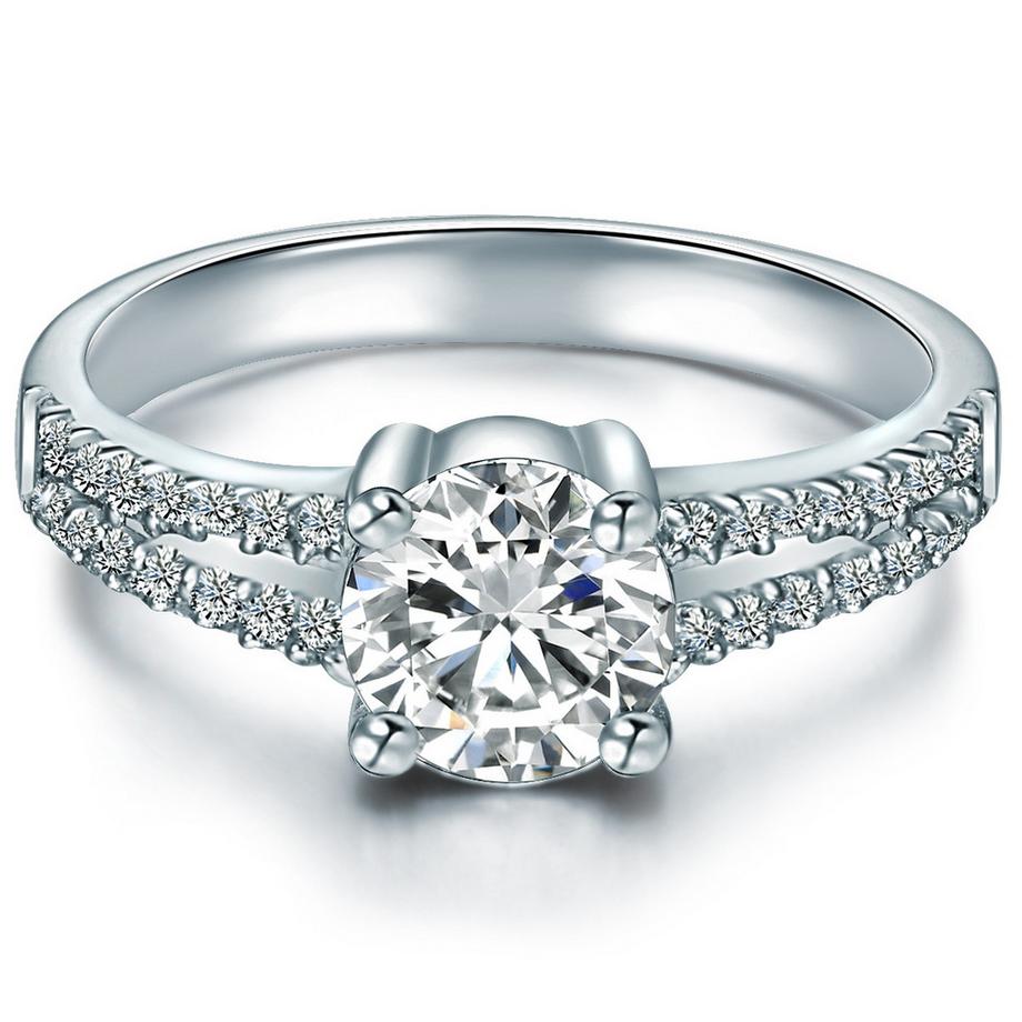 Ring Sterling Silber Zirkonia
