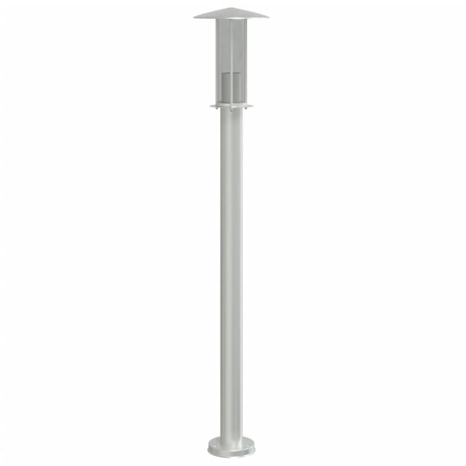 VidaXL Lampadaire d'extérieur acier inoxydable  