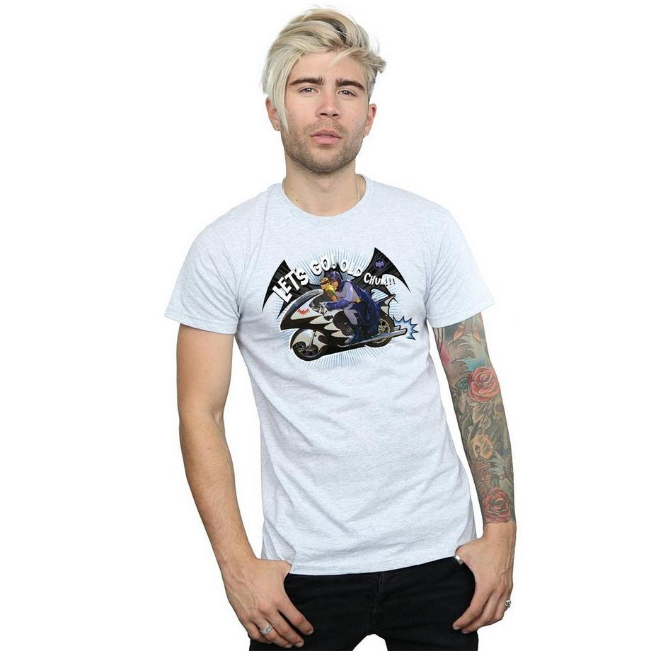 DC COMICS T-shirt Bat Bike  