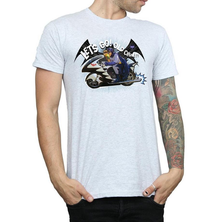 DC COMICS T-shirt Bat Bike  