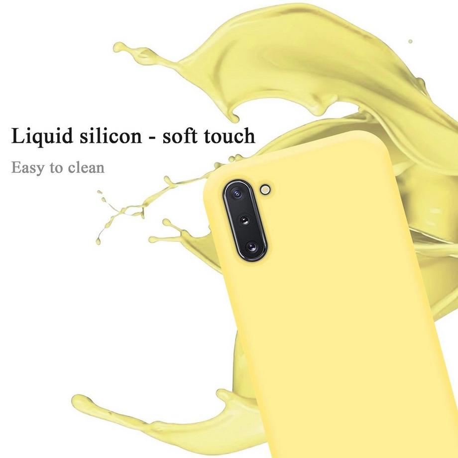 Cadorabo  Hülle für Samsung Galaxy NOTE 10 TPU Silikon Liquid 