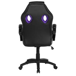 Beliani Bürostuhl aus Kunstleder Retro FIGHTER  