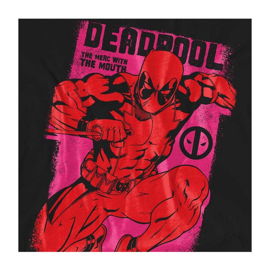 Deadpool  T-ShirtMerc With A Mouth Attack 