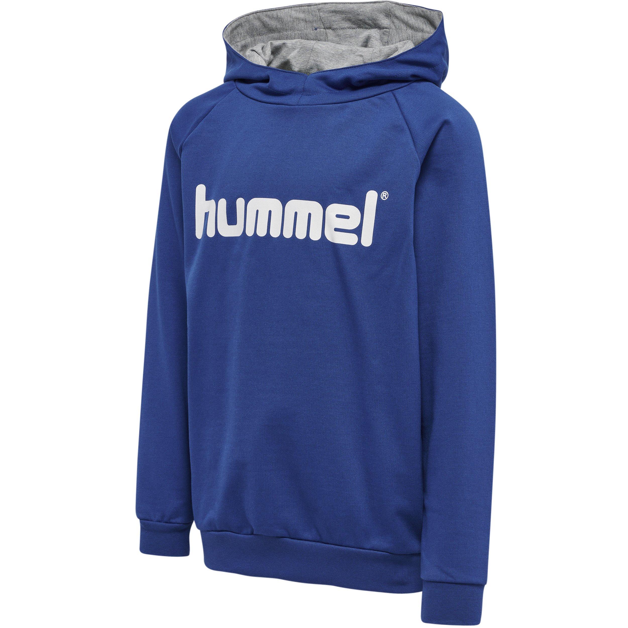 Hummel  felpa con cappuccio per bambini cotton logo 