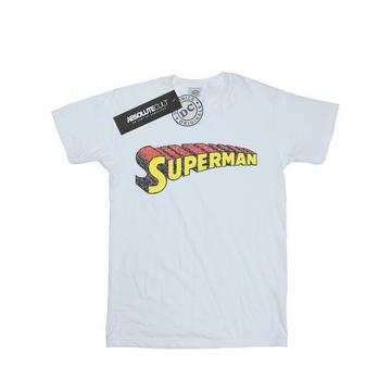 Superman Telescopic Crackle Logo TShirt
