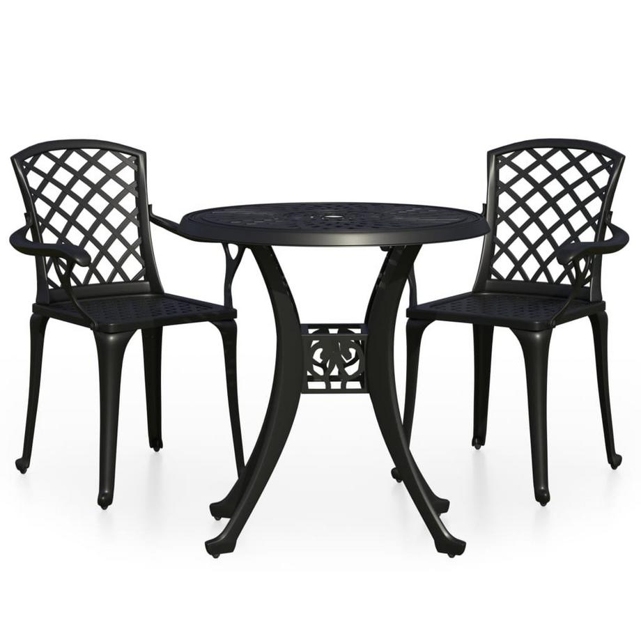 Ensemble de bistro aluminium