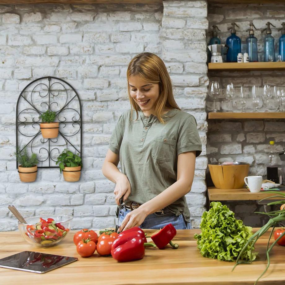 B2X Blumentopfhalter in Schwarz  