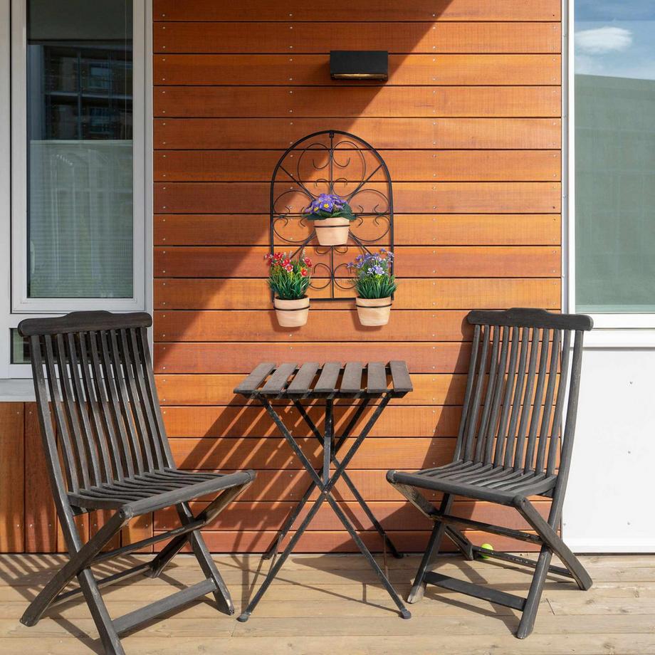 B2X Blumentopfhalter in Schwarz  