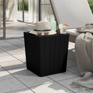 VidaXL Gartentisch mit abnehmbarer tischplatte polyethylen  