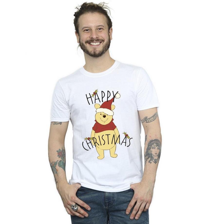 Disney Winnie the Pooh T-Shirt di Natale  