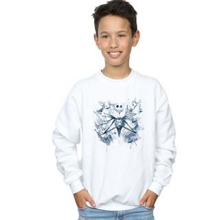 Disney  Nightmare Before Christmas Paint Spray Carers Sweatshirt 