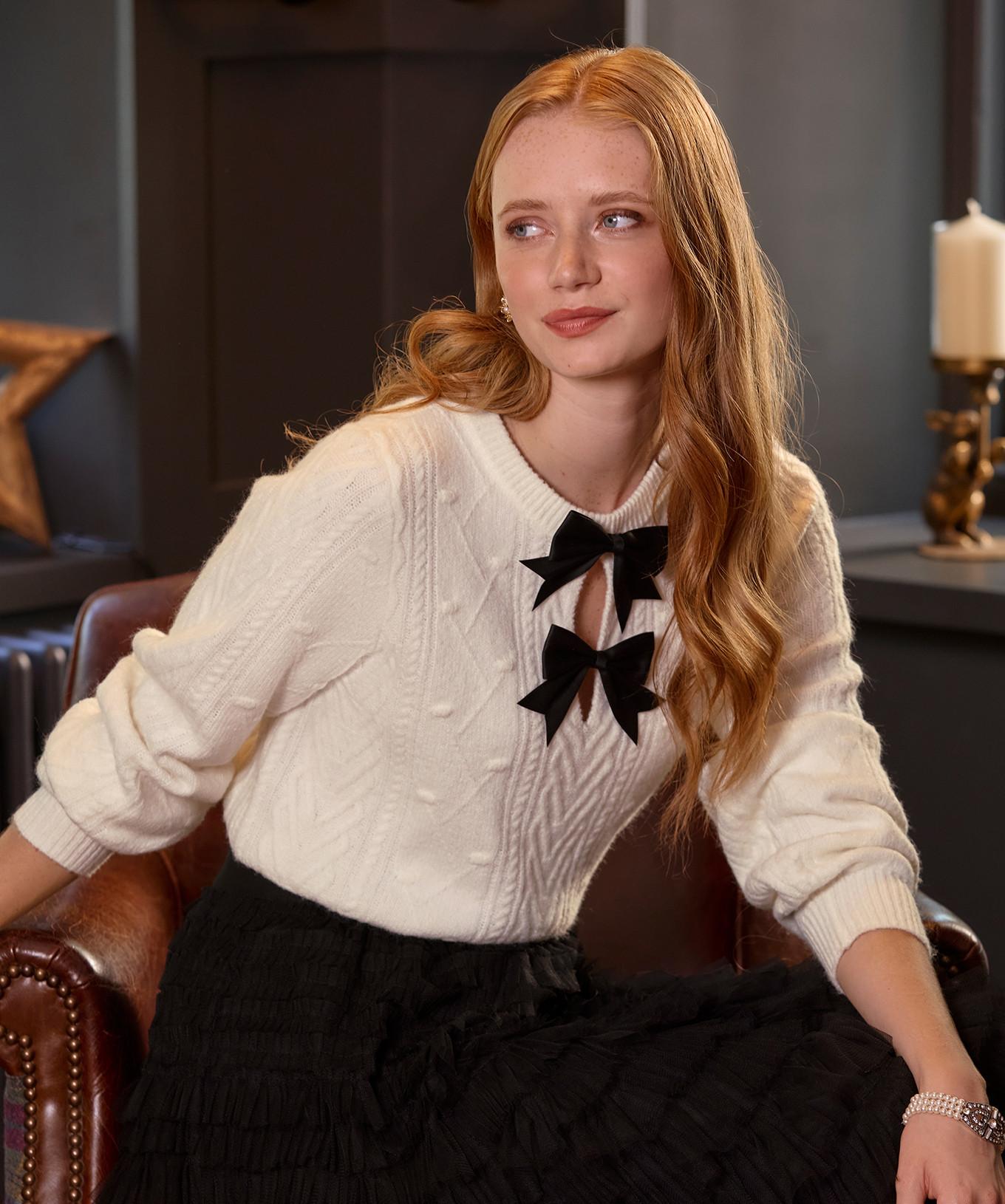 Joe Browns Maglione vintage a trecce  