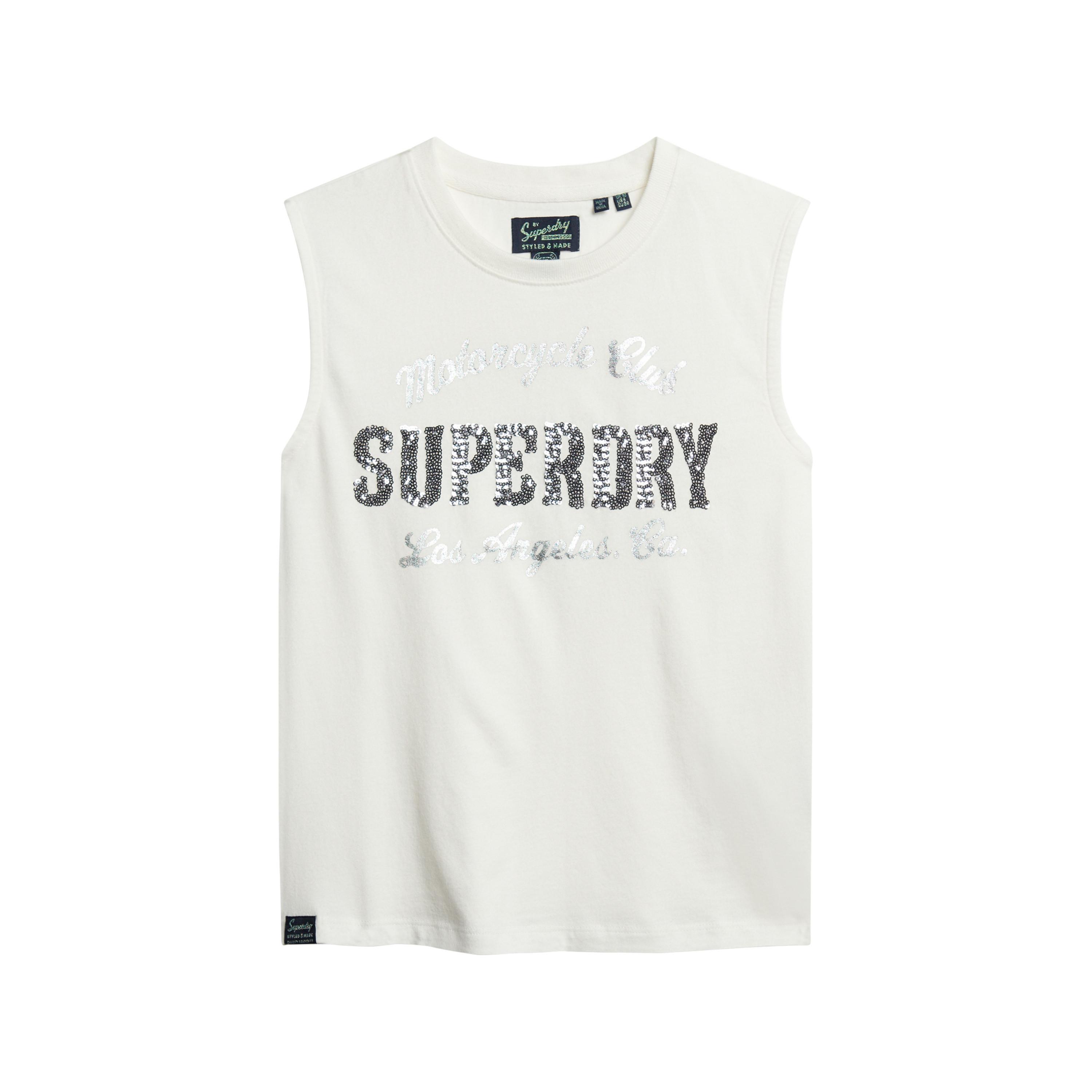 Superdry Archive Fantasie Eng Anliegendes Tanktop  