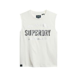 Superdry Archive Fantasie Eng Anliegendes Tanktop  