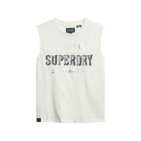 Superdry Archive Fantasie Eng Anliegendes Tanktop  