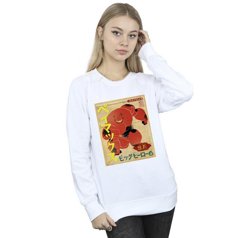 Disney Big Hero 6 Baymax Sweatshirt Imprimé  