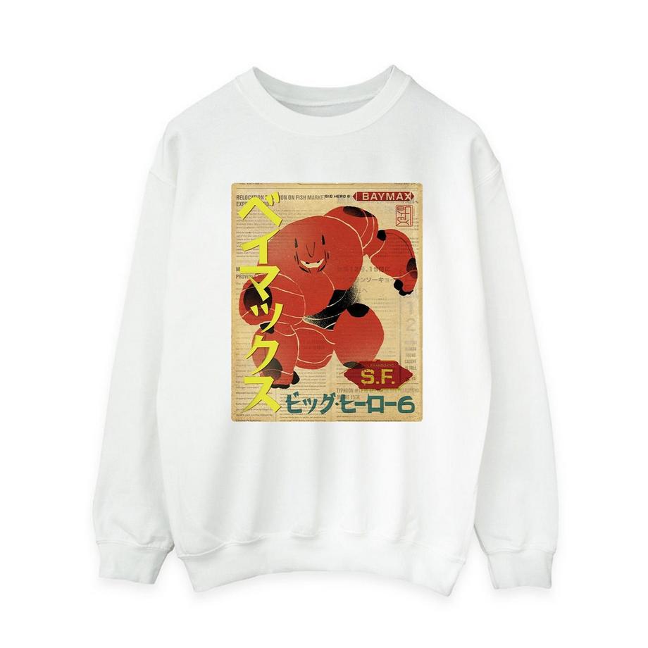 Disney Big Hero 6 Baymax Sweatshirt Imprimé  