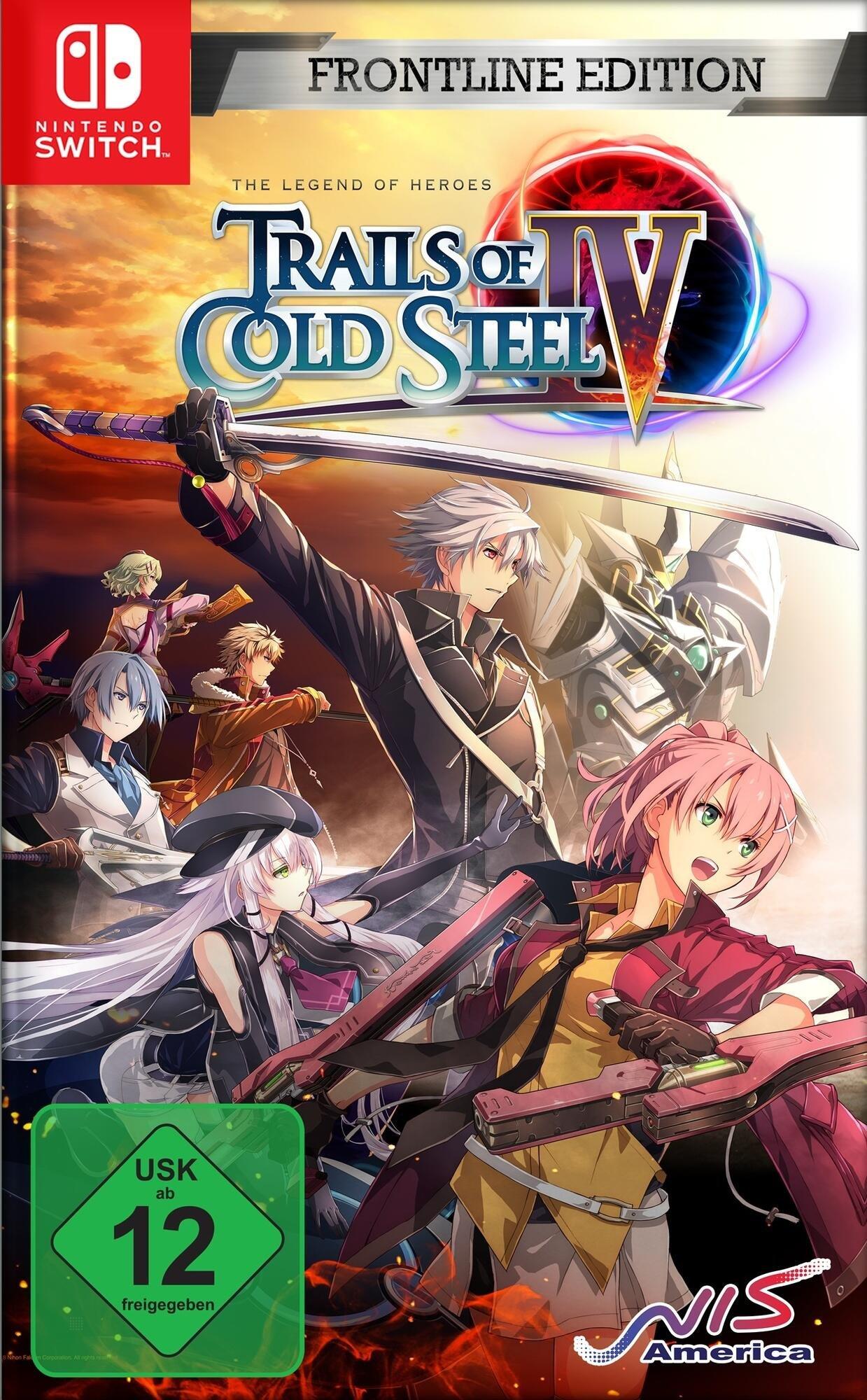 NIS America  The Legend of Heroes: Trails of Cold Steel IV - Frontline Edition Speziell Englisch Nintendo Switch 