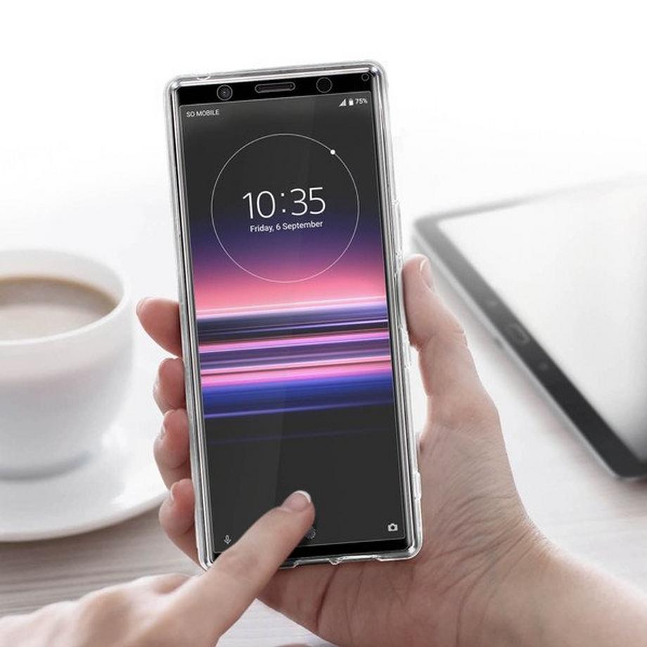 Avizar  Pack Coque + Film Sony Xperia 5 Noir 