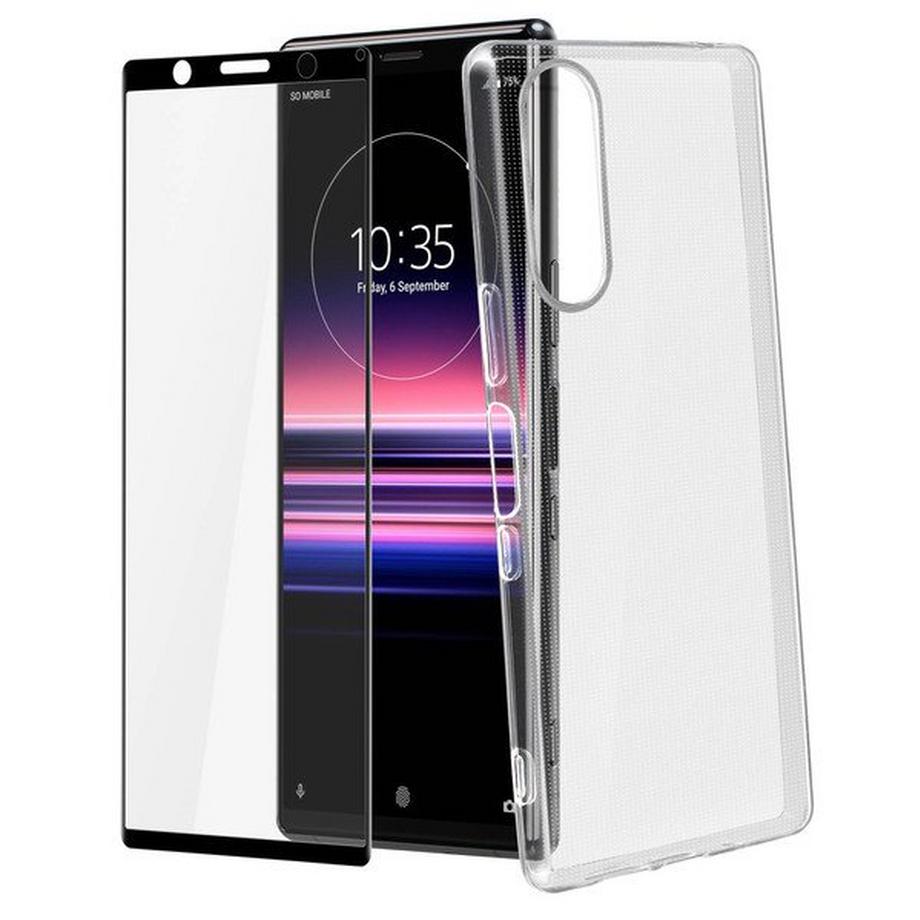 Avizar  Pack Coque + Film Sony Xperia 5 Noir 