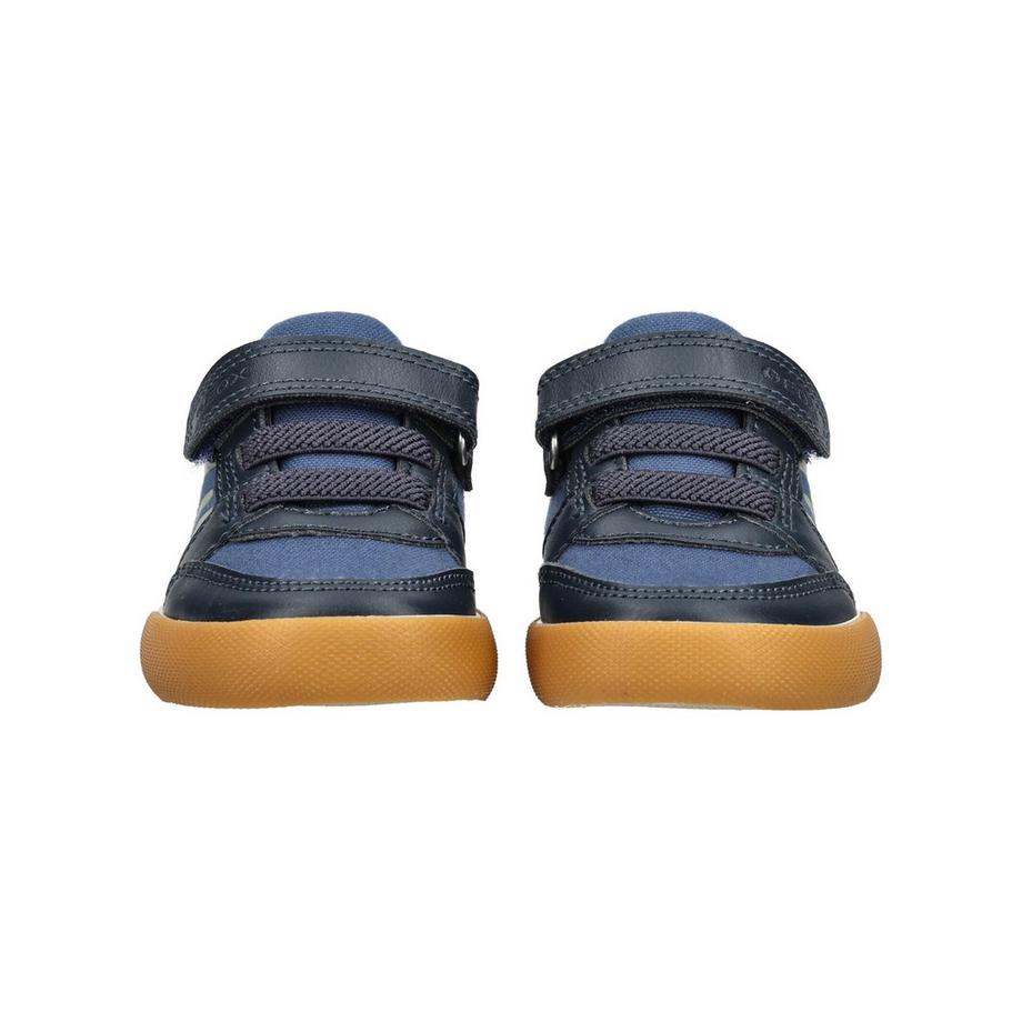 GEOX Sneaker con chiusura a velcro e lacci elastici  