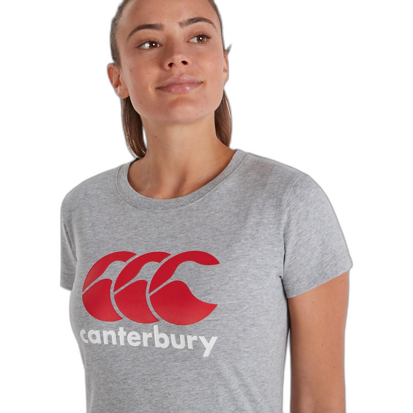 Canterbury  t-shirt con logo feinile 